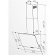 Витяжка Interline ALTEA BK A 60 PB/GL/A