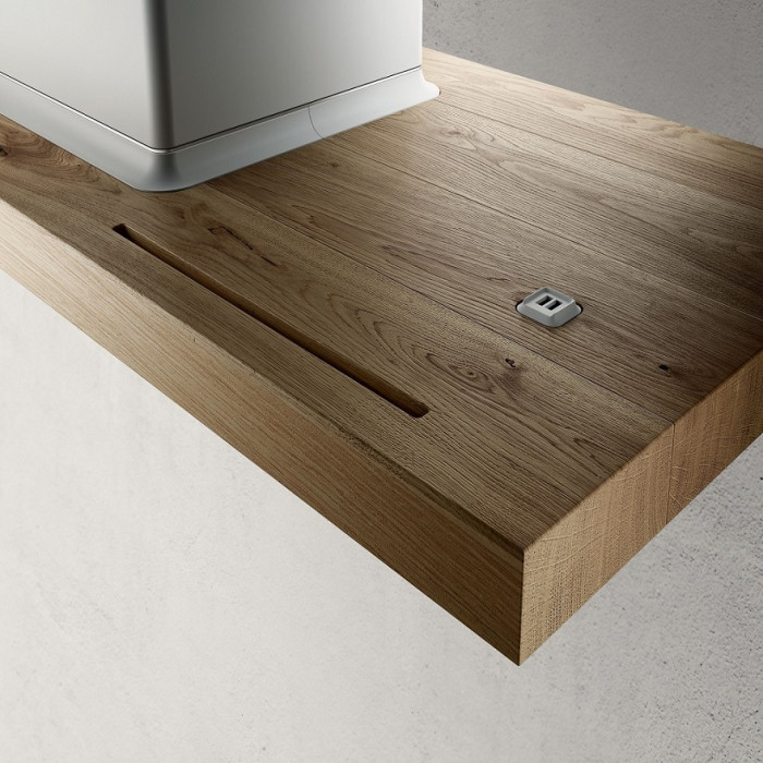 Витяжка Elica BIO ISLAND WH/A/120X53 ROVERE