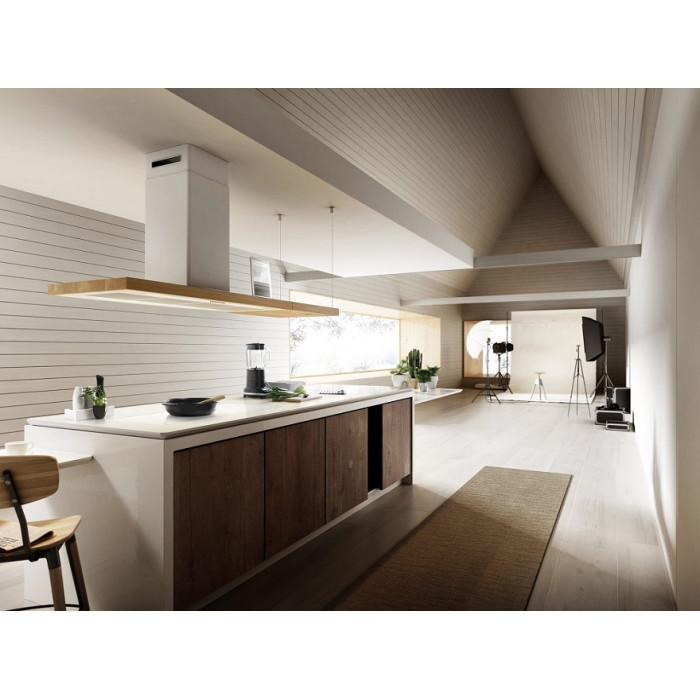 Витяжка Elica BIO ISLAND WH/A/120X53 ROVERE