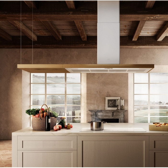 Витяжка Elica BIO ISLAND WH/A/120X53 ROVERE