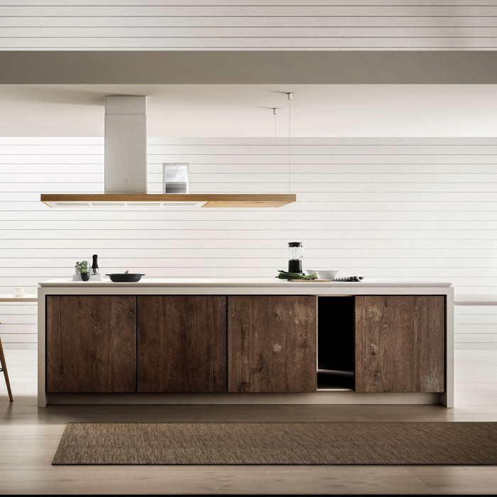 Витяжка Elica BIO ISLAND WH/A/120X53 ROVERE