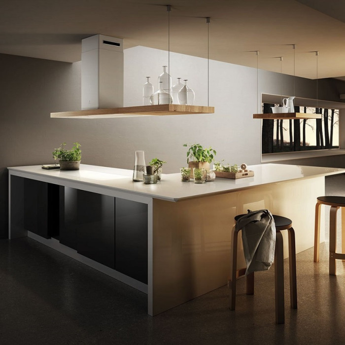 Витяжка Elica BIO ISLAND WH/A/120X53 ROVERE