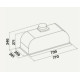 Витяжка Falmec Built-In Max EVO inox 70 600 CBIN70.E10#ZZZ3460F
