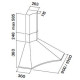 Витяжка Falmec ELIOS ANGOLO 90 Stainless steel (800) CEIA90.E0P1#CRII491F