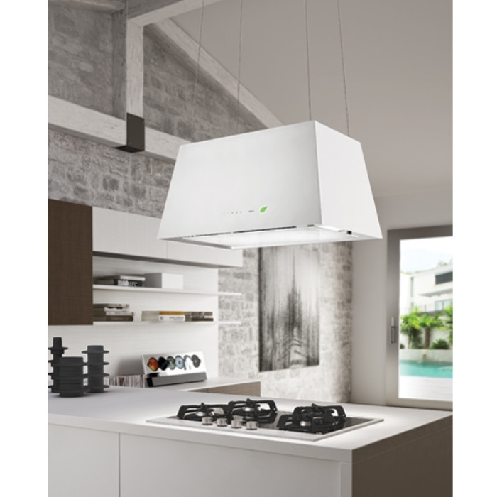 Витяжка Falmec LUMIERE E.ION Isola 67 White Glass (450) CELI67.E0P6#ZZZF441F