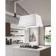 Витяжка Falmec LUMIERE E.ION Isola 67 White Glass (450) CELI67.E0P6#ZZZF441F