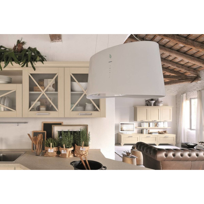 Витяжка Falmec MARE E.ION Isola 66 White Glass (450) CENI66.E0P6#ZZZF441F