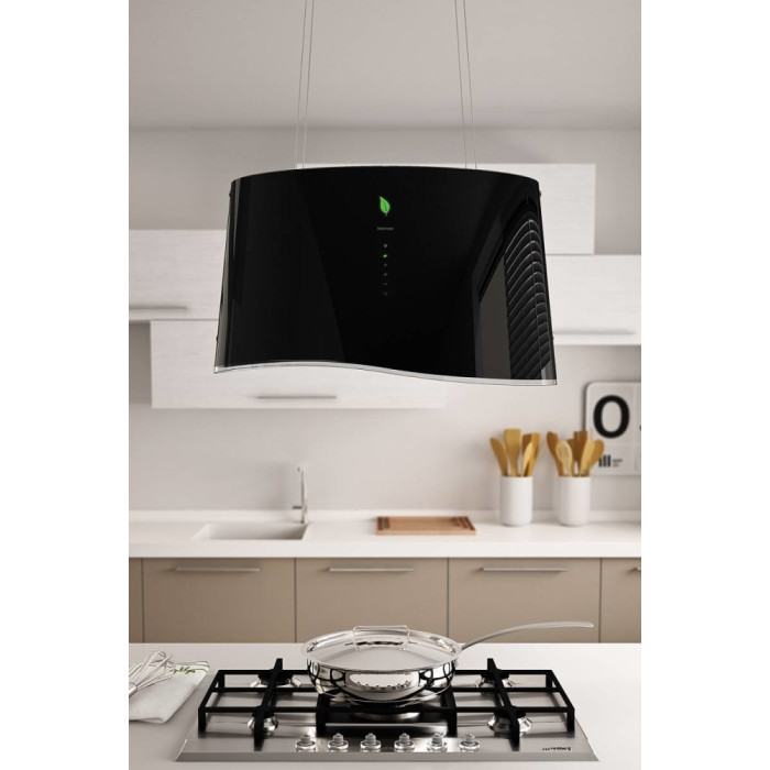 Витяжка Falmec MARE E.ION Isola 66 Black Glass (450) CENI66.E0P6#ZZZN441F