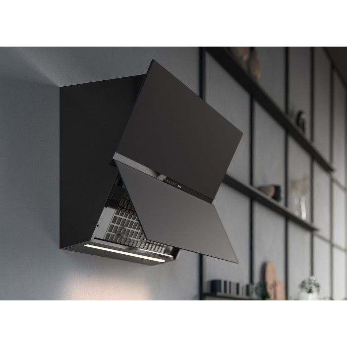 Витяжка Falmec FUSION 85 Black Satin Glass (800) CFPN85.E7P2#ZZZQ490F