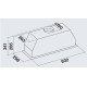 Витяжка Falmec GRUPPO INCASSO PLUS 90 No Drop (800) CGPW90.E3P2#EUI490F