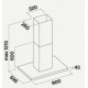 Витяжка Falmec LUCE Isola 90 Black Glass (800) CLHI90.00P6#ZZZN491F