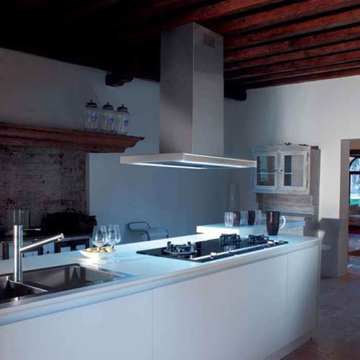Витяжка Falmec LUMINA NRS Isola 90 Stainless steel (800) CLMI90.00P2#NEUI490F