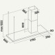 Витяжка Falmec LUMEN Isola 175 DX Stainless steel (800) CLUI75.E0P2#NEUI490F