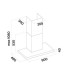 Витяжка Falmec LUMEN 90 NRS 800 CLUN90.E14P2#NEUI490F