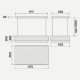 Витяжка Falmec LEVANTE Isola 120 White (600) CLVI20.E0P7#ZZZF461F