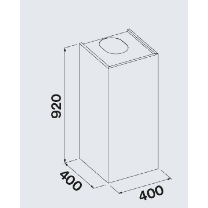 Витяжка Falmec MIRA Plus Black 40 (800) CMFN40.E10P2#EUN490F