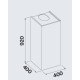 Витяжка Falmec MIRA Plus Black 40 (800) CMFN40.E10P2#EUN490F