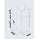 Витяжка Falmec MIRA Plus Telescopic 40 (800) CMFN40.E11P2#EUI490F