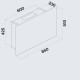 Витяжка Falmec COVER 85 білий 800 CCFN85.E0P2#ZZZF460F
