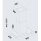 Витяжка Falmec PLANE Plus NRS Isola 90 Black (800) CPLI90.E24P2#EUN490F