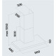 Витяжка Falmec PLANE Plus 120 Stainless steel (800) CPLN20.E23P2#EUI490F