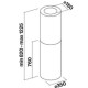 Витяжка Falmec POLAR EVO Isola 35 Stainless steel (800) CPOI90.E11P2#EUI490F