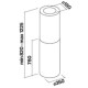 Витяжка Falmec POLAR EVO Isola 35 Black (800) CPOI90.E11P2#EUN490F
