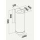 Витяжка Falmec POLAR 35 Stainless steel (800) CPON90.E0P1#ZZZI491F