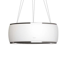 Витяжка Falmec Soffio Isola 58 White Satin Glass (600) CSAI58.E0P7#ZZZF461F