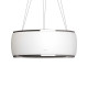 Витяжка Falmec Soffio Isola 58 White Satin Glass (600) CSAI58.E0P7#ZZZF461F