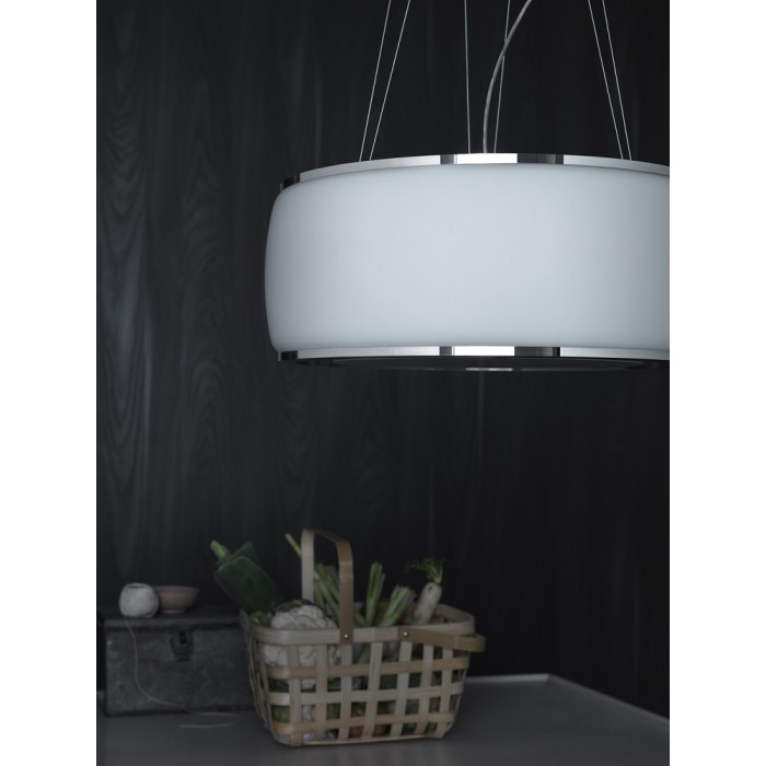 Витяжка Falmec Soffio Isola 58 White Satin Glass (600) CSAI58.E0P7#ZZZF461F