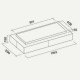 Витяжка Falmec VEGA Isola 115 White (600) CVGI15.E0P7#ZZZB461F