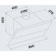 Витяжка Falmec VERSO 55 Gray Glass (800) CVXN55.E0P2#ZZZA490F
