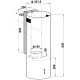 Витяжка Fabiano Cylindra 35 Silent Black