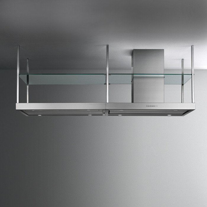 Витяжка Falmec EUROPA Isola 90 Mensola 90 Glass steel 800