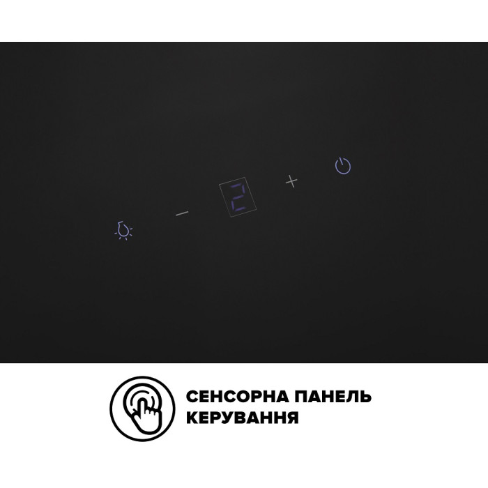 Витяжка Interline FLOW BL A/60/GL/M