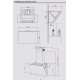 Витяжка Interline FLOW BL A/60/GL/M