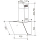 Витяжка Interline FLOW MATT BL A/60/GL/M