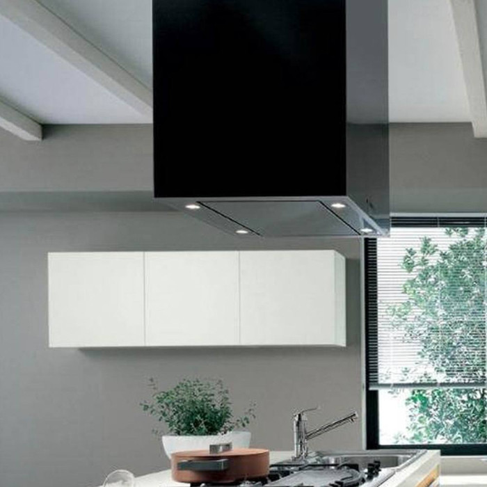 Витяжка Falmec LAGUNA Isola 90 Black Glass (800)