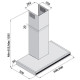 Витяжка Fabiano Linea 60 Inox Silence+
