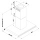 Витяжка Fabiano Linea Isola Inox Silence+