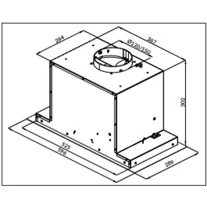 Витяжка Bestchef Medium Box 900 inox 60 2.0