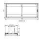 Витяжка Falmec NUVOLA LED 140 White (1000)