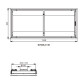 Витяжка Falmec NUVOLA LED 140 виносний мотор Stainless steel (1000)