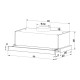Витяжка Interline SLIM BL A/60/2/T