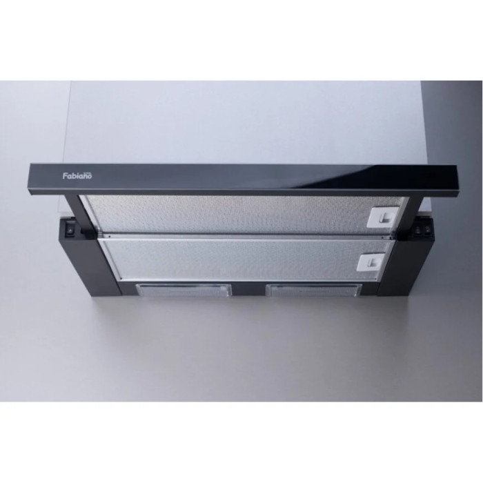 Витяжка Fabiano Slim 60 Lux Black Glass
