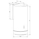 Витяжка Interline TUBE S BL A/60/T