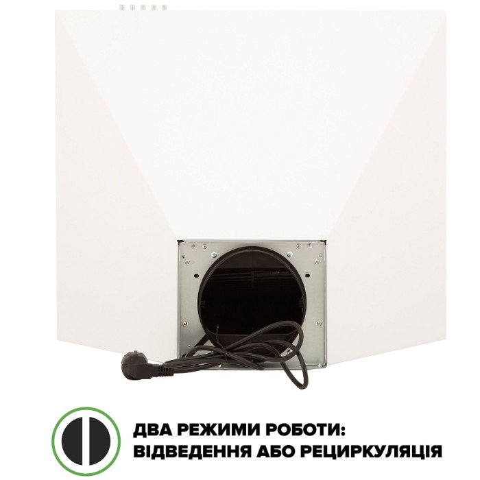 Витяжка Interline UNNA WH A/60 PB/2/T