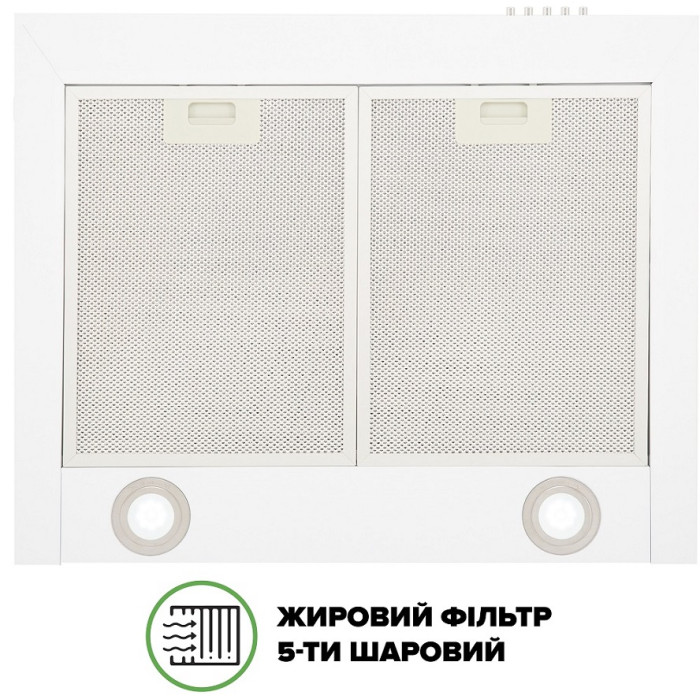 Витяжка Interline UNNA WH A/60 PB/2/T