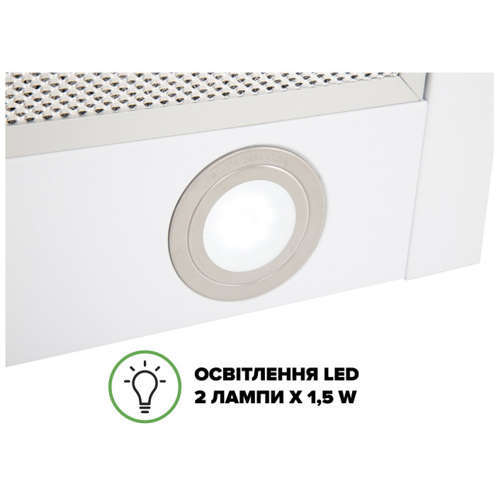 Витяжка Interline UNNA WH A/60 PB/2/T